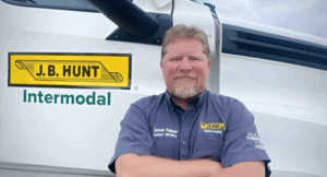 Adam Medley: J.B. Hunt Driver Named Goodyear Highway Hero