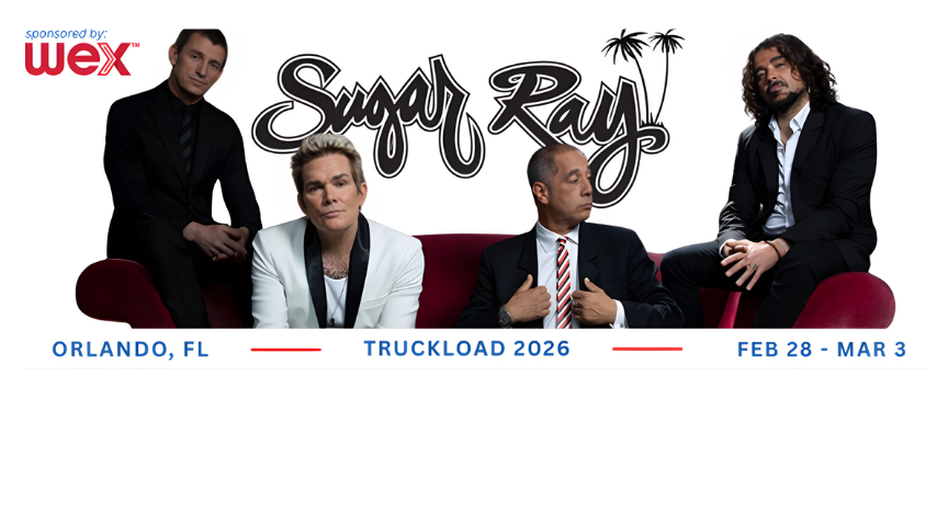 Truck drivers, get ready for TCA 2026 in Orlando, featuring live music from Sugar Ray, a keynote from Jimmy Johnson, and networking built around the real challenges and opportunities shaping trucking today.