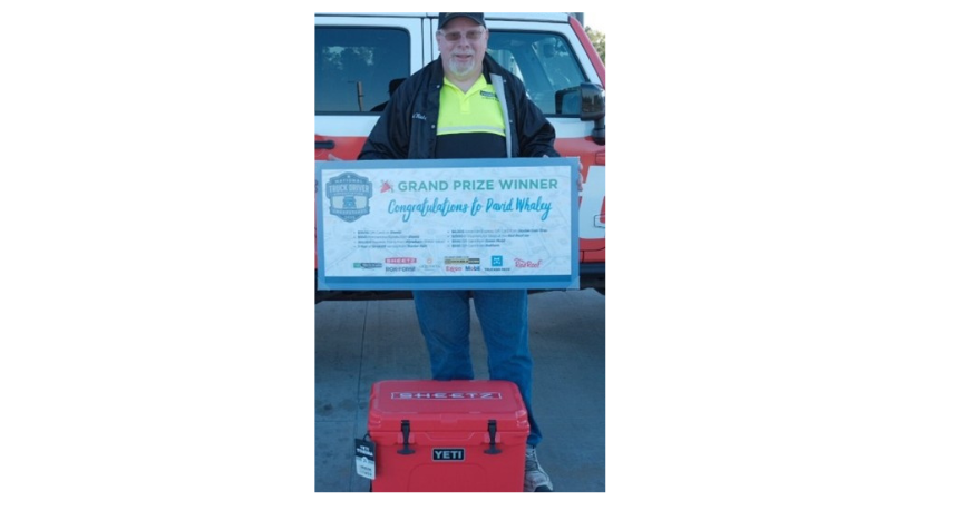 David Whaley, a Prime Inc. driver, wins the 4th annual National Truck Driver Appreciation Sweepstakes, taking home over $10,000 in prizes designed to make life on the road more comfortable and rewarding.
