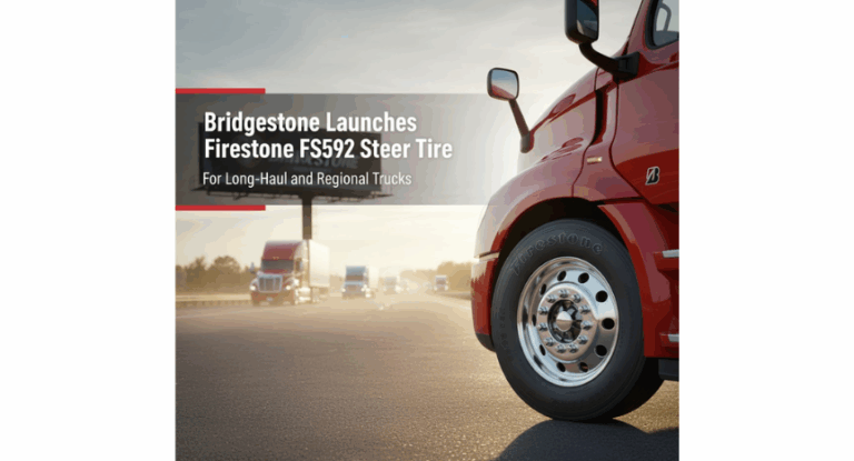 Bridgestone Launches Firestone FS592 Steer Tire for Long-Haul and ...