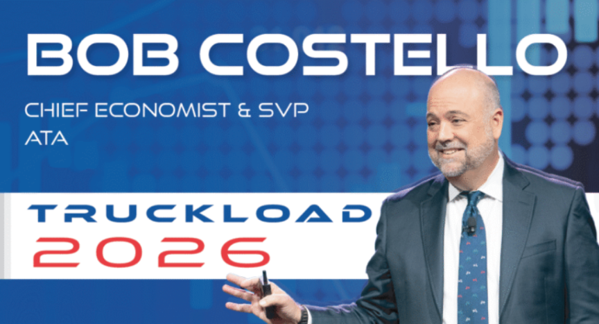 Bob Costello to give an economic update at Truckload 2026