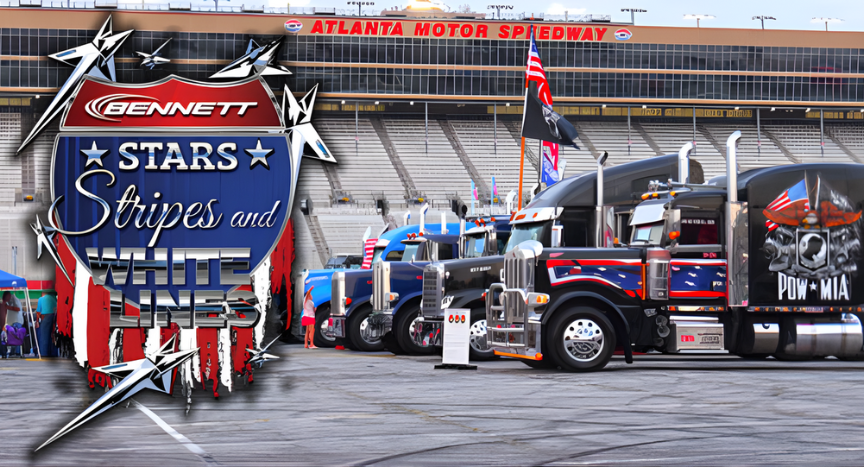 The countdown is on! The 2025 Stars, Stripes, and White Lines Truck Show roars into EchoPark Speedway November 7–8. Celebrate freedom, custom trucks, live music from Tony Justice, and help raise funds for Wreaths Across America. Register your vehicle today at sswltruckshow.com/registration.
