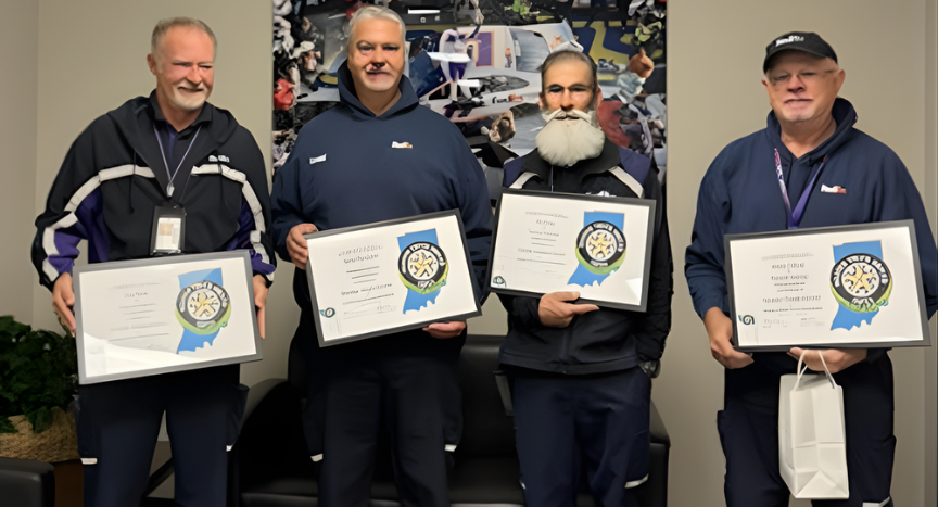 Seven FedEx drivers in Indiana earned the Master Truck Driver certification from the IMTA, a prestigious recognition for safety, professionalism, and dedication in trucking. Only 2% of CDL holders nationwide achieve this milestone.