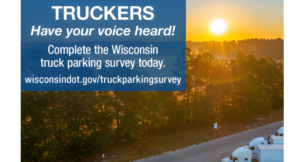Wisconsin Asks Truck Drivers to Speak Up About Parking Shortages