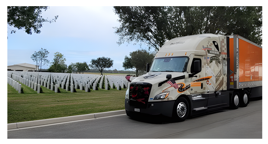 Schneider drivers continue a long tradition supporting Wreaths Across America by hauling thousands of wreaths to national cemeteries, honoring veterans, and encouraging community involvement.