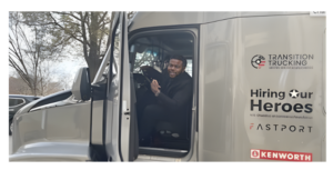 Roehl Driver and Army Veteran Charles Jones Jr. Earns National Transition Trucking Award