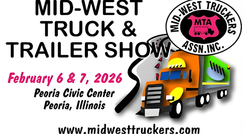 The 2026 truck show season begins in February with two free events in Illinois and Florida. Drivers and carriers can explore new equipment, attend industry displays, and take part in truck beauty contests at both shows.