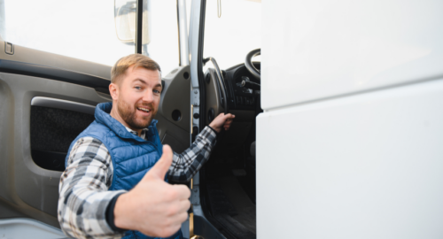 Practical truck cab upgrades that improve sleep, reduce back pain, and help truck drivers stay productive, including seat support, mattress toppers, blackout shades, and 12V fridges.