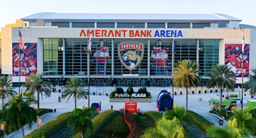 Paid truck parking is coming to Amerant Bank Arena in Sunrise, Florida, this summer, adding up to 200 reservable spaces through ParkPro to help address truck parking shortages.