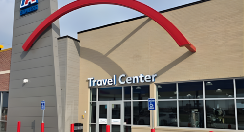 A new TA Express travel center has opened in South Coffeyville, Oklahoma, offering diesel fuel, 40 truck parking spaces, dining options, and driver amenities along U.S. Highway 169.