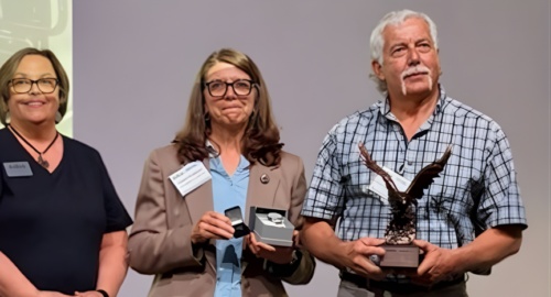 Kansas Driver of the Year logs 4.5 million safe miles over 45 years with recognition from the Kansas Motor Carriers Association.