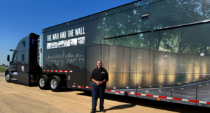 OOIDA’s Marty Ellis Says Hauling the Wall That Heals Was Unlike Any Load He’s Ever Moved