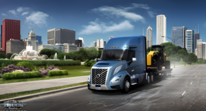 Volvo VNL and VNR Electric Added to American Truck Simulator