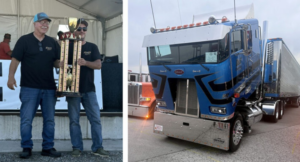 Dennis Sikorski’s Peterbilt Cabover Earns Trucker’s Choice at Walcott Truckers Jamboree