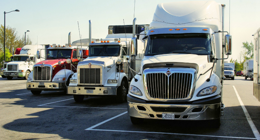 Before the NFL season begins, trucks deliver food, beverages, team equipment, and broadcast units that help prepare stadiums for opening day.