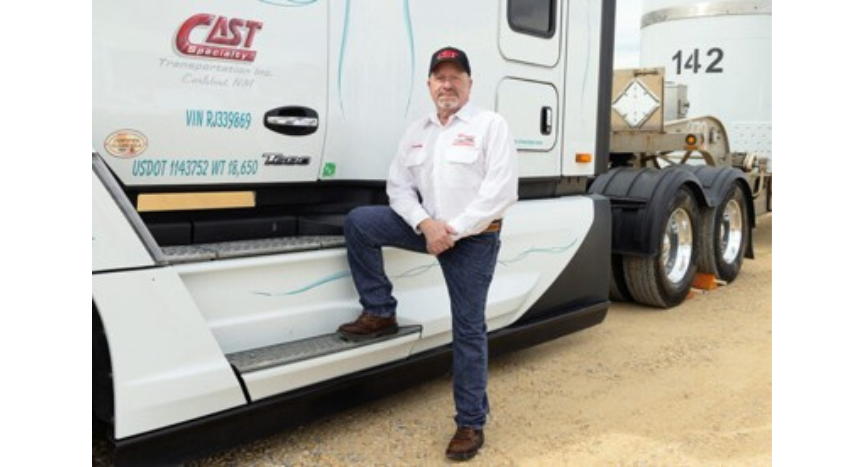 CAST Specialty Transportation driver Tommy Cash has been named the 2026 CVSA International Driver Excellence Award recipient after logging more than 3.6 million crash-free miles.