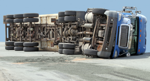 Learn what contributes to truck rollovers, how vehicle stability changes with different loads and the driving habits that help reduce rollover risk.