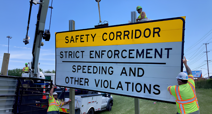 Ohio has relocated its Cuyahoga County Safety Corridor to a 14-mile section of I-480 following significant crash reductions on the previous I-90 enforcement corridor.