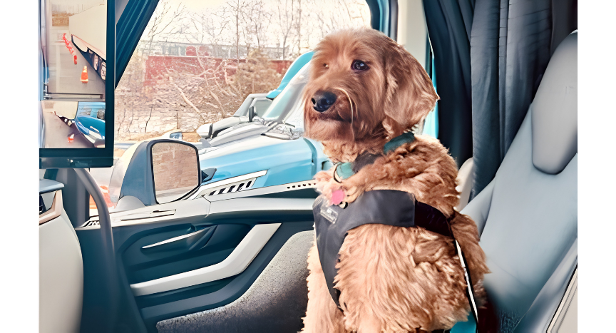 Volvo Trucks and the Center for Pet Safety released a free pet travel safety guide covering restraints, emergencies, weather, and other considerations for truck drivers traveling with pets.