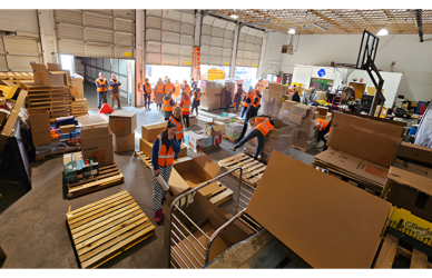 Utah truck driver Landon Cheatham turned an empty backhaul into a major wildfire relief mission, delivering nearly one million dollars in aid to victims in California.