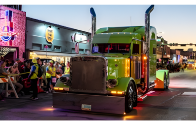 Peterbilt drivers and truck enthusiasts come together in Denton, Texas for the annual Pride & Class Parade, supporting the United Way Giving Campaign and celebrating community impact and customized rigs.