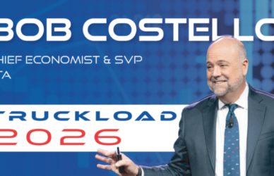Bob Costello to give an economic update at Truckload 2026