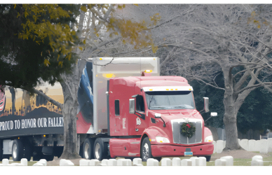 Join truck drivers across the country in Wreaths Across America’s 2025 Escort to Arlington. Follow the East Coast convoy, honor veterans, and see how professional drivers deliver wreaths to Arlington National Cemetery.