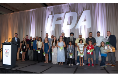 Fleet Advantage sponsored the Kids Drawing and Writing Contest at the IFDA National Championship for the ninth year, honoring children’s tributes to foodservice drivers and highlighting the families behind the nation’s delivery workforce.