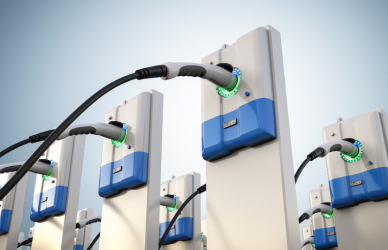 PITT OHIO donated two DC fast chargers to the Community College of Allegheny County, supporting technician training and workforce development in commercial transportation.
