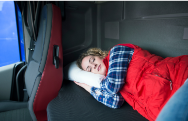 See how truck sleepers evolved from basic bunk compartments into modern spaces with standing room, storage, appliances and independent climate control.