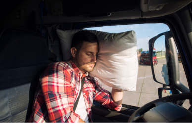 Learn how light, caffeine, sleep timing, and sleep inertia can affect daytime rest when a truck driving schedule puts bedtime during daylight hours.