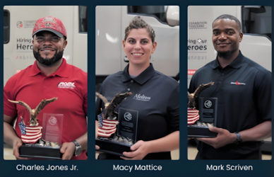Voting is open through November 11 for the 2025 Transition Trucking: Driving for Excellence Award. Meet the veteran finalists and cast your vote to honor America’s top transitioning drivers.