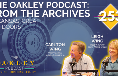 A favorite from the Oakley Podcast archives featuring Carlton and Leigh Wing on outdoor life, trucking roots, and the beauty of Arkansas nature.