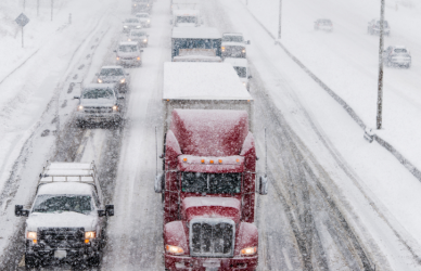 TruckDriversUSA asked experienced drivers what rookies need to know about winter driving. Read real advice on slowing down, spacing, smooth control, chains, pre trips, visibility, wind hazards, and staying safe in snow and ice.