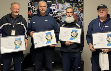 Seven FedEx drivers in Indiana earned the Master Truck Driver certification from the IMTA, a prestigious recognition for safety, professionalism, and dedication in trucking. Only 2% of CDL holders nationwide achieve this milestone.