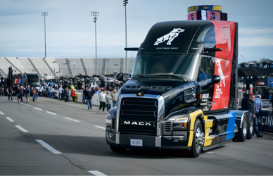 Mack Trucks extends its multi-year partnership as NASCAR’s Official Hauler, introducing 11 new Mack Pioneer 76-inch High-Roof Sleeper models for the 2026 racing season.
