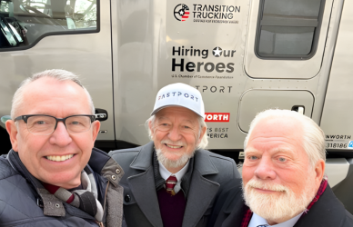 Truck drivers and industry leaders come together through Wreaths Across America as DAT’s Dean Croke shares his journey honoring fallen military heroes and the role trucking plays in this national mission.