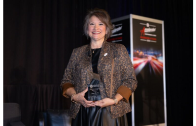 Tracy Rushing, Executive Director of Safety and Recruiting at RE Garrison Trucking Inc., is celebrated as WIT's 2024 Influential Woman in Trucking.
