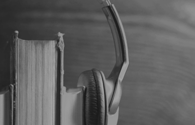 books with headphones