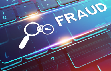 computer keyboard with a fraud key