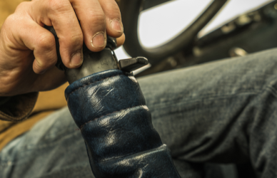 trucker shifting gears