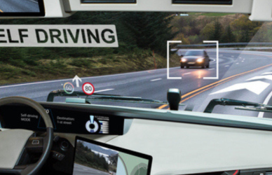 self-driving semi truck