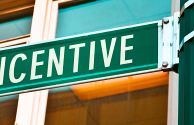 Incentive Street Sign