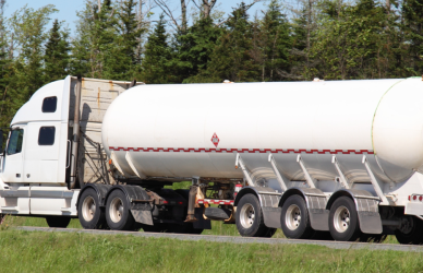 propane delivery truck