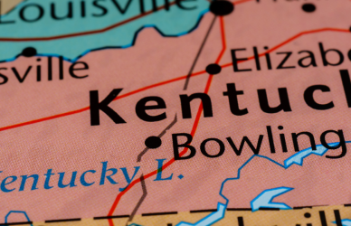 Kentucky map