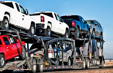 car hauler semi truck