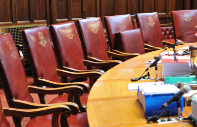 seating in senate chamber