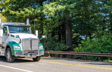 semi truck towing another semi truck