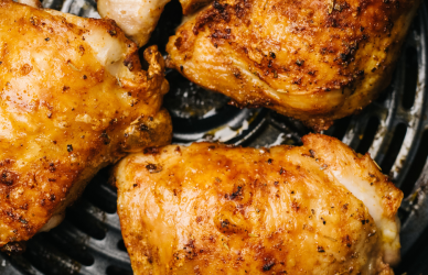 Chicken in an air fryer