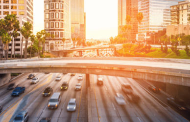 highway in los angeles, californina
